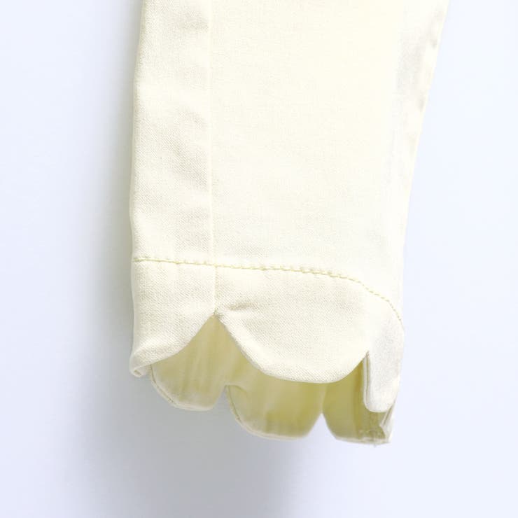 裾スカラップクロップドパンツ 子供服 キッズ | ブランシェス | 詳細画像8 