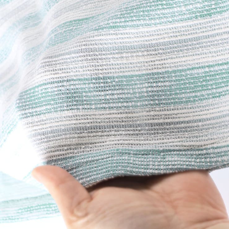 【ペア/お揃い】マルチボーダーツイード半袖ワンピース 子供服 キッズ | ブランシェス | 詳細画像22 