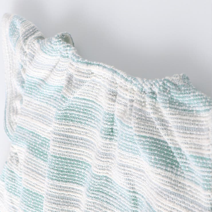 【ペア/お揃い】マルチボーダーツイード半袖ワンピース 子供服 キッズ | ブランシェス | 詳細画像23 