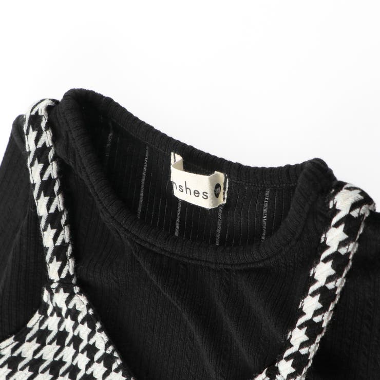 【おそろい】チェックビスチェセット | ブランシェス | 詳細画像16 