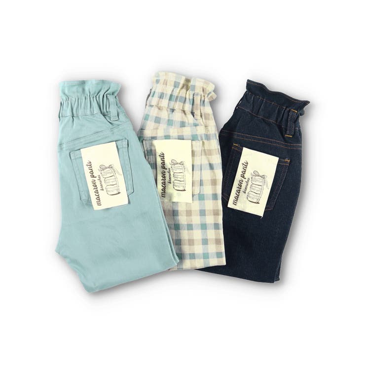 【23AW】【マカロンパンツ】テーパードシルエットロングパンツ | ブランシェス | 詳細画像33 