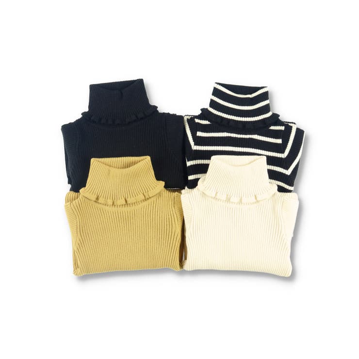 綿ナイロンリブニット | ブランシェス | 詳細画像6 