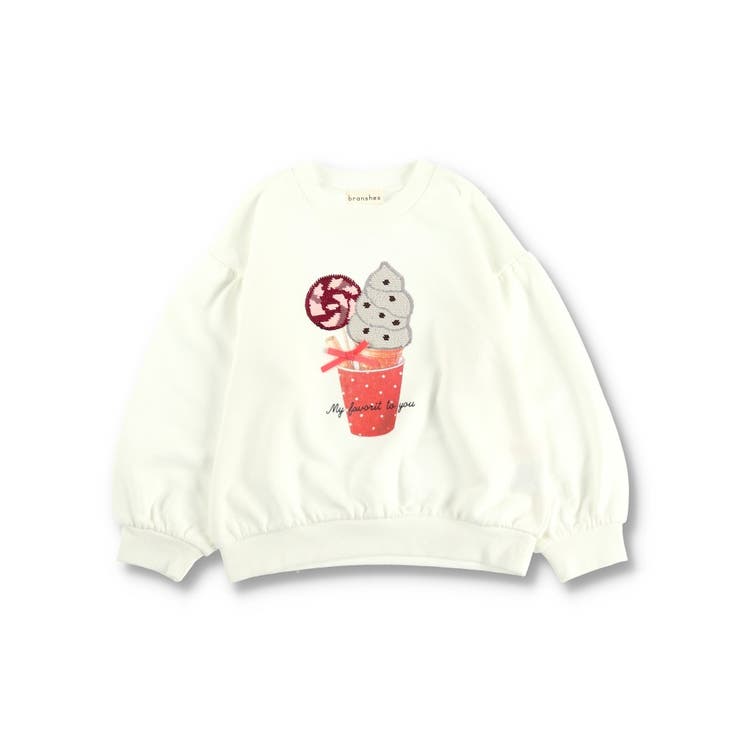 長袖スパンコールトレーナー | ブランシェス | 詳細画像2 