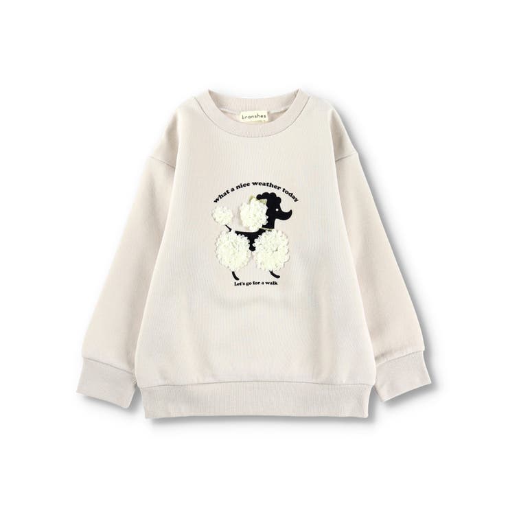 【あったか】裏起毛トレーナー[品番：BRSK0008004]｜BRANSHES（ブランシェス）のキッズファッション通販｜SHOPLIST（ショップリスト）