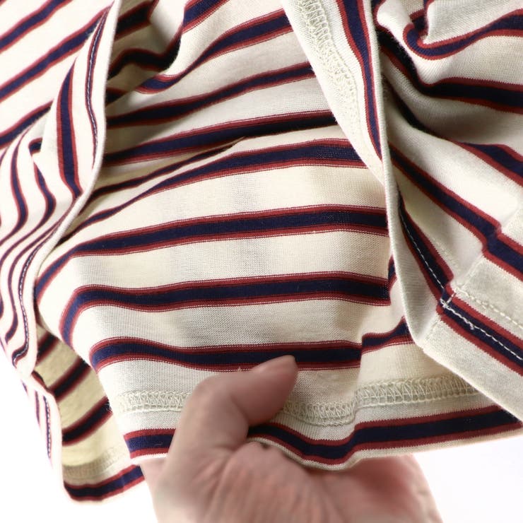 （ロイヤルコットン） ショルダーカットアウト長袖Tシャツ | ブランシェス | 詳細画像19 