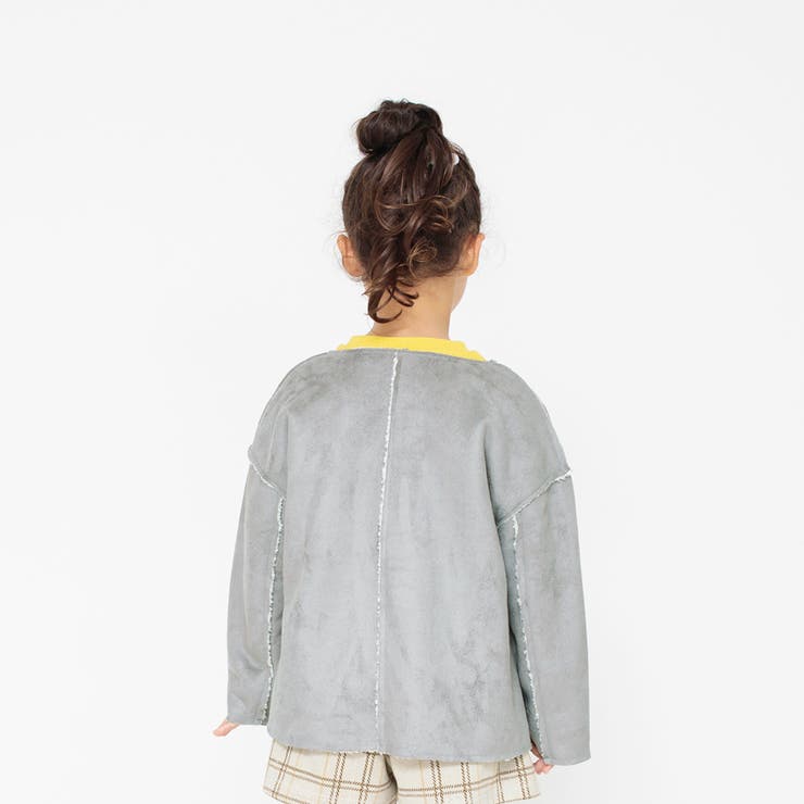 スウェードボンディングボア リバーシブルボアジャケット | ブランシェス | 詳細画像13 