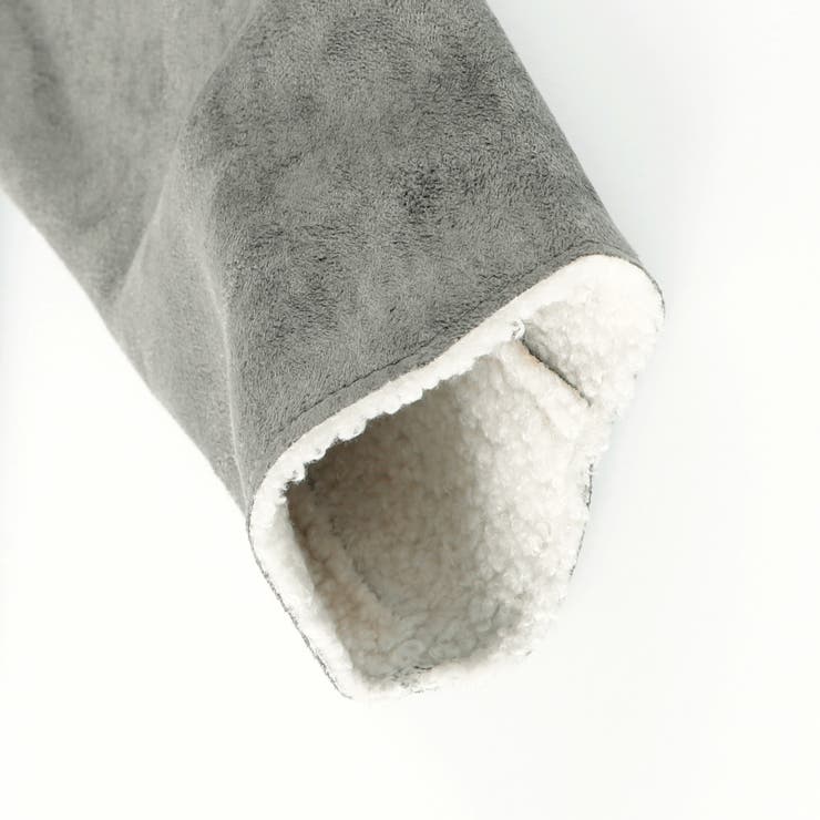 スウェードボンディングボア リバーシブルボアジャケット | ブランシェス | 詳細画像16 