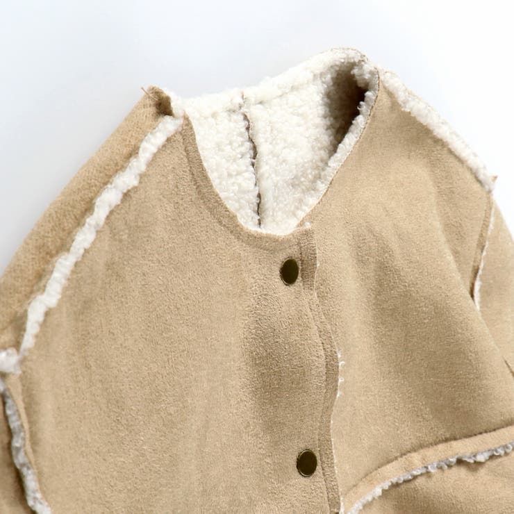 スウェードボンディングボア リバーシブルボアジャケット | ブランシェス | 詳細画像6 