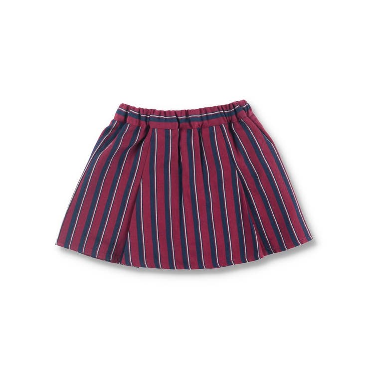 【お揃い】レジメンタルストライプインナーパンツ付きスカート | ブランシェス | 詳細画像11 