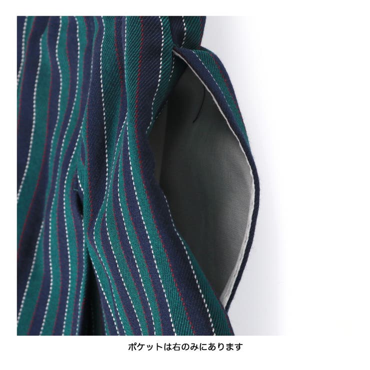 【お揃い】レジメンタルストライプインナーパンツ付きスカート | ブランシェス | 詳細画像20 