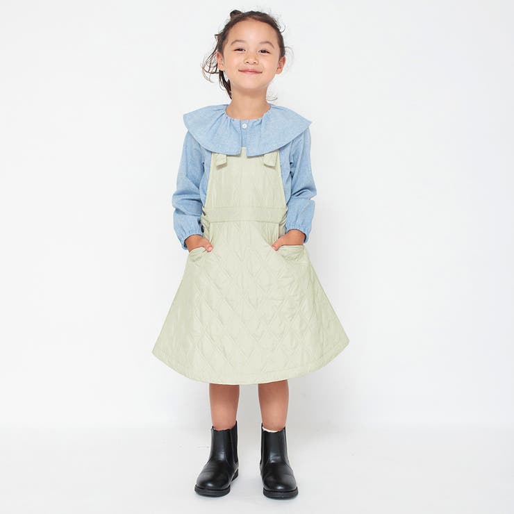 キルティングジャンパースカート | ブランシェス | 詳細画像3 
