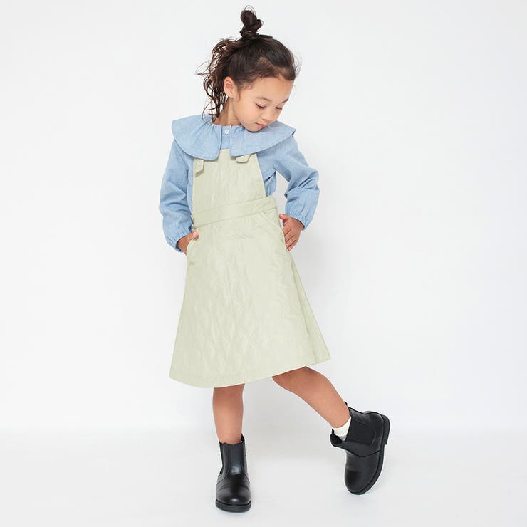 アイボリー | キルティングジャンパースカート | ブランシェス