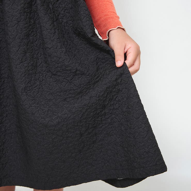 ポコポコジャガード 変わり織りジャンパースカート | ブランシェス | 詳細画像18 
