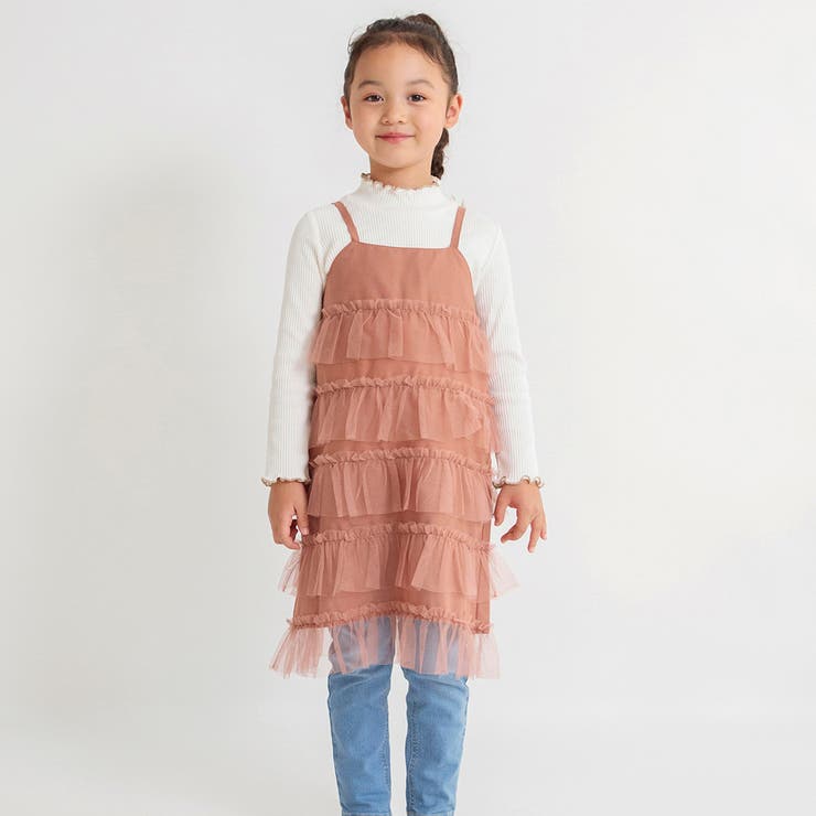 【プチレディ】フリフリジャンパースカート | ブランシェス | 詳細画像3 