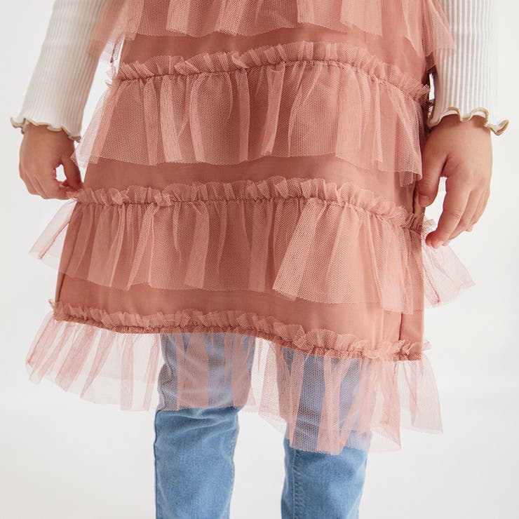 【プチレディ】フリフリジャンパースカート | ブランシェス | 詳細画像6 