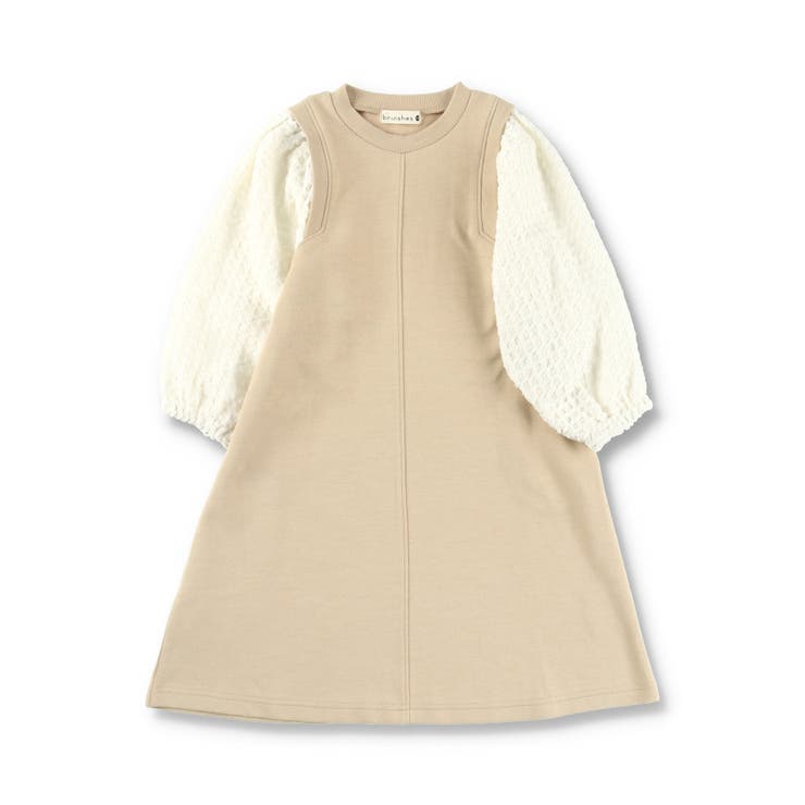 【プチレディ】ふんわり袖ワンピース | ブランシェス | 詳細画像2 