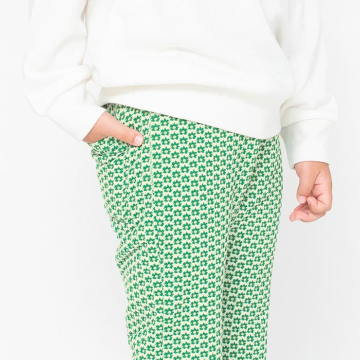 花柄ジャガードロングパンツ | ブランシェス | 詳細画像10 