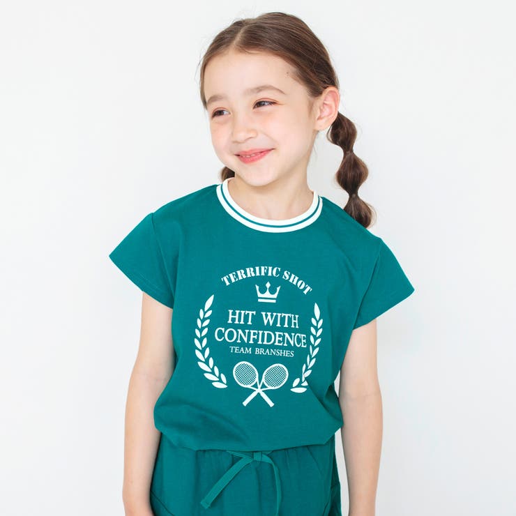 【プチプラ】テニスモチーフプリント半袖Tシャツ | ブランシェス | 詳細画像15 