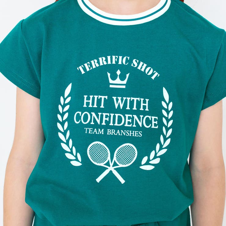 【プチプラ】テニスモチーフプリント半袖Tシャツ | ブランシェス | 詳細画像17 