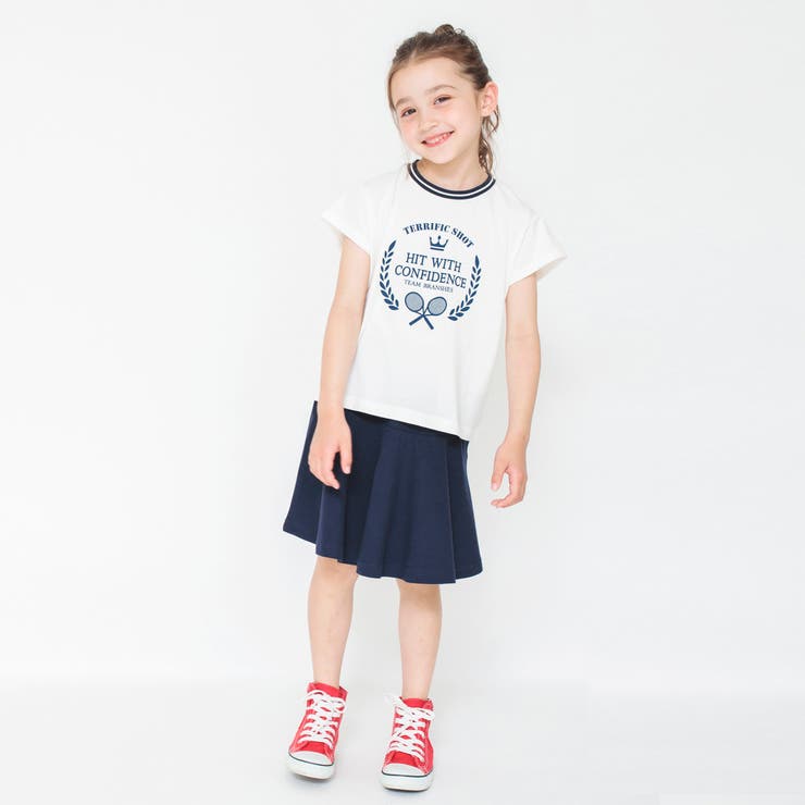 【プチプラ】テニスモチーフプリント半袖Tシャツ | ブランシェス | 詳細画像3 