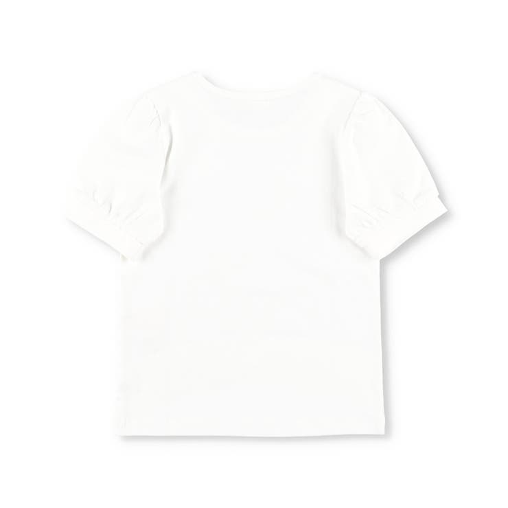 【WEB限定】パフスリーブ5分袖Tシャツ/子供服/キッズ/綿100%/女の子 | ブランシェス | 詳細画像2 