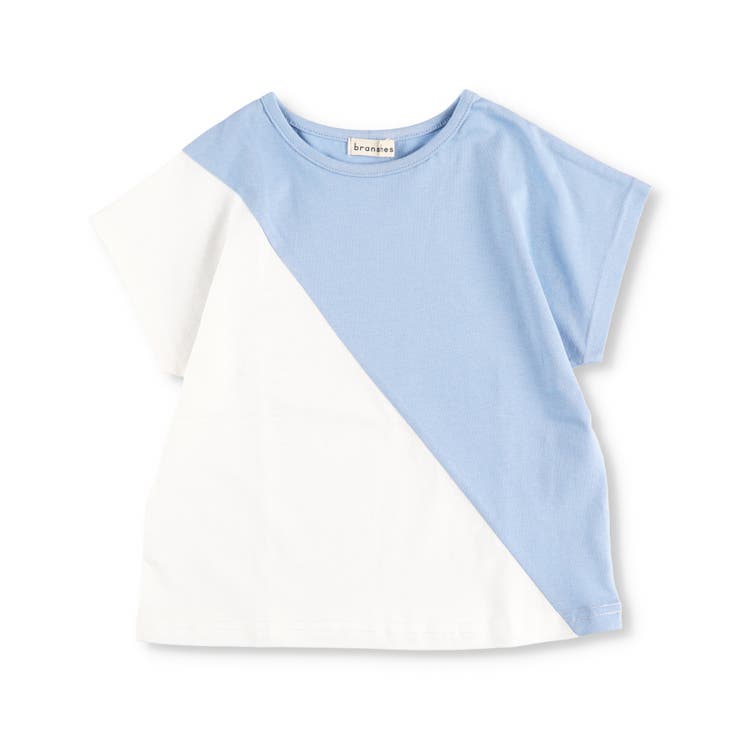 切替配色半袖Tシャツ 子供服 キッズ | ブランシェス | 詳細画像2 