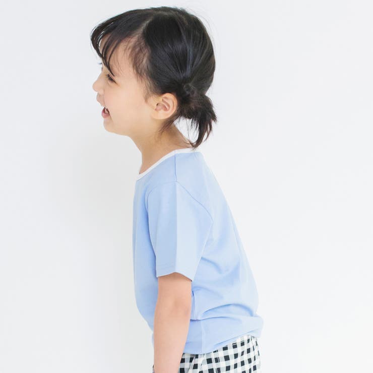 【WEB限定/綿100%】配色半袖Tシャツ/子供服/キッズ/女の子 | ブランシェス | 詳細画像11 
