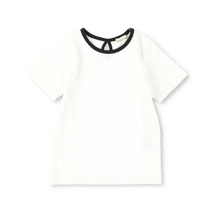 【WEB限定/綿100%】配色半袖Tシャツ/子供服/キッズ/女の子 | ブランシェス | 詳細画像2 
