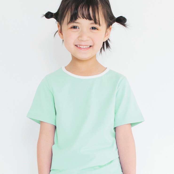 【WEB限定/綿100%】配色半袖Tシャツ/子供服/キッズ/女の子 | ブランシェス | 詳細画像23 