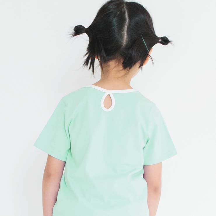 【WEB限定/綿100%】配色半袖Tシャツ/子供服/キッズ/女の子 | ブランシェス | 詳細画像24 