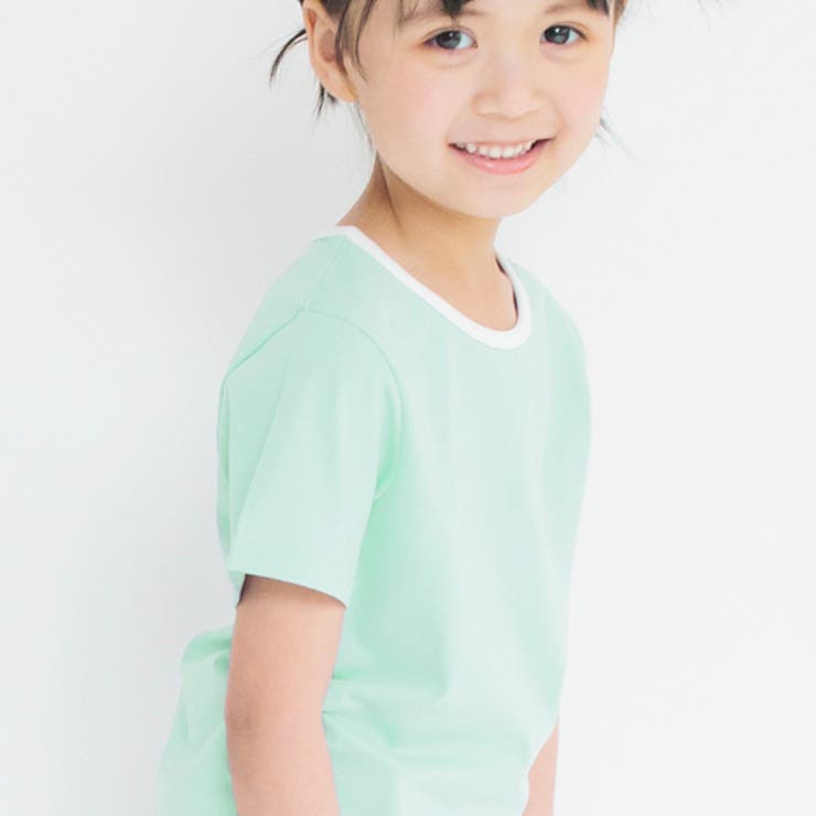 【WEB限定/綿100%】配色半袖Tシャツ/子供服/キッズ/女の子 | ブランシェス | 詳細画像25 