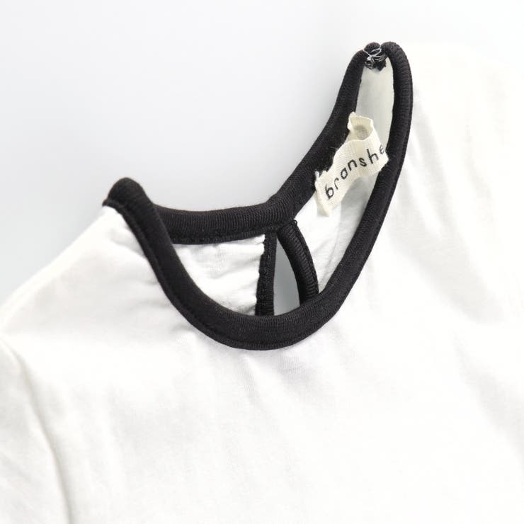 【WEB限定/綿100%】配色半袖Tシャツ/子供服/キッズ/女の子 | ブランシェス | 詳細画像3 