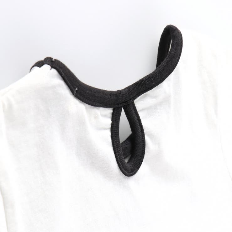 【WEB限定/綿100%】配色半袖Tシャツ/子供服/キッズ/女の子 | ブランシェス | 詳細画像6 