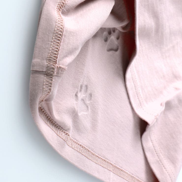 黒ネコプリントフレンチスリーブTシャツ 子供服 キッズ | ブランシェス | 詳細画像19 