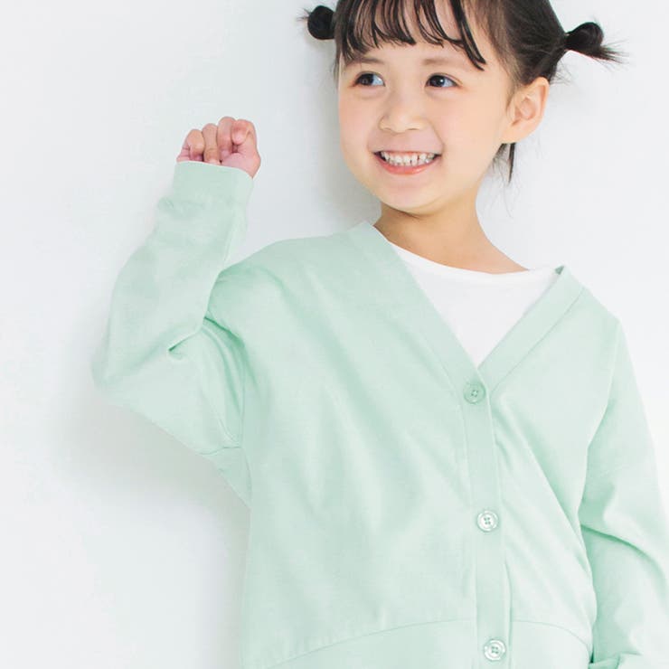 【WEB限定】UVケア長袖カーディガン 子供服 キッズ | ブランシェス | 詳細画像14 