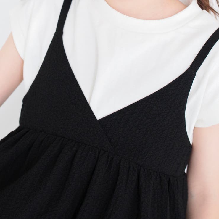 くしゅくしゅジャガードジャンパースカート | ブランシェス | 詳細画像16 