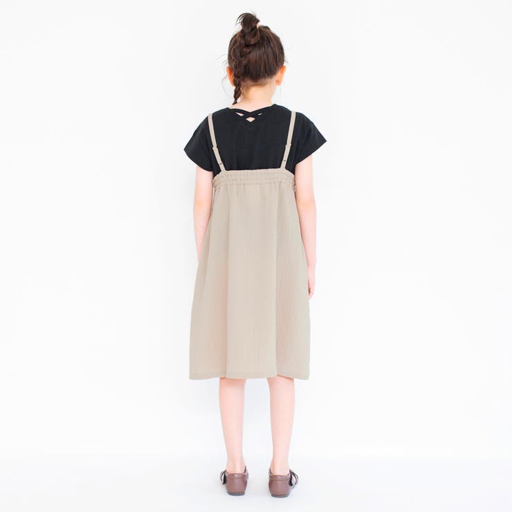 くしゅくしゅジャガードジャンパースカート | ブランシェス | 詳細画像4 