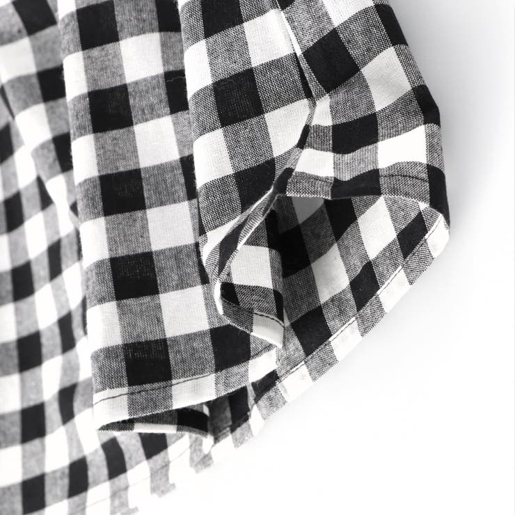【WEB限定】ギンガムチェックドッキングワンピース 子供服 キッズ | ブランシェス | 詳細画像18 