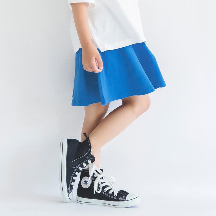 コバルトブルー | 【WEB限定】1分丈無地スカッツ 子供服 キッズ | ブランシェス