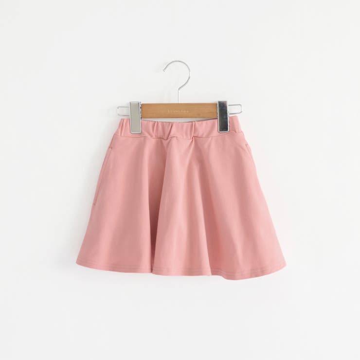 ピンク | 【WEB限定】1分丈無地スカッツ 子供服 キッズ | ブランシェス