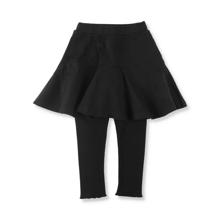 ブラック | 【WEB限定】フレアスカッツ 子供服 キッズ | ブランシェス