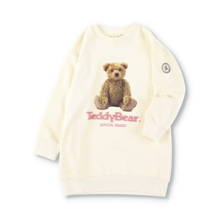 テディベア】さがら刺繍ミニワンピース[品番：BRSK0007927