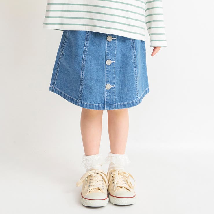 ブルー | デニムスカート | ブランシェス