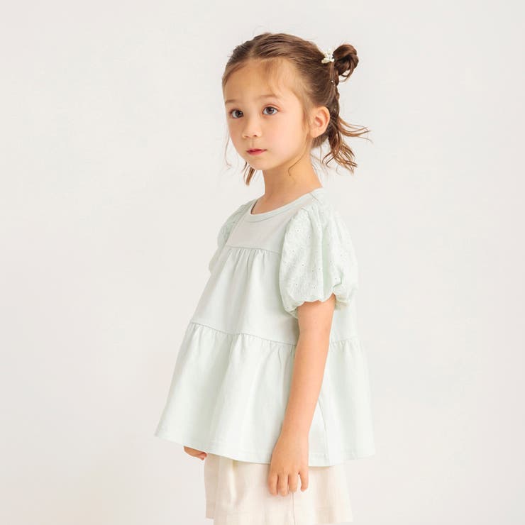 バルーン袖ティアードTシャツ | ブランシェス | 詳細画像11 