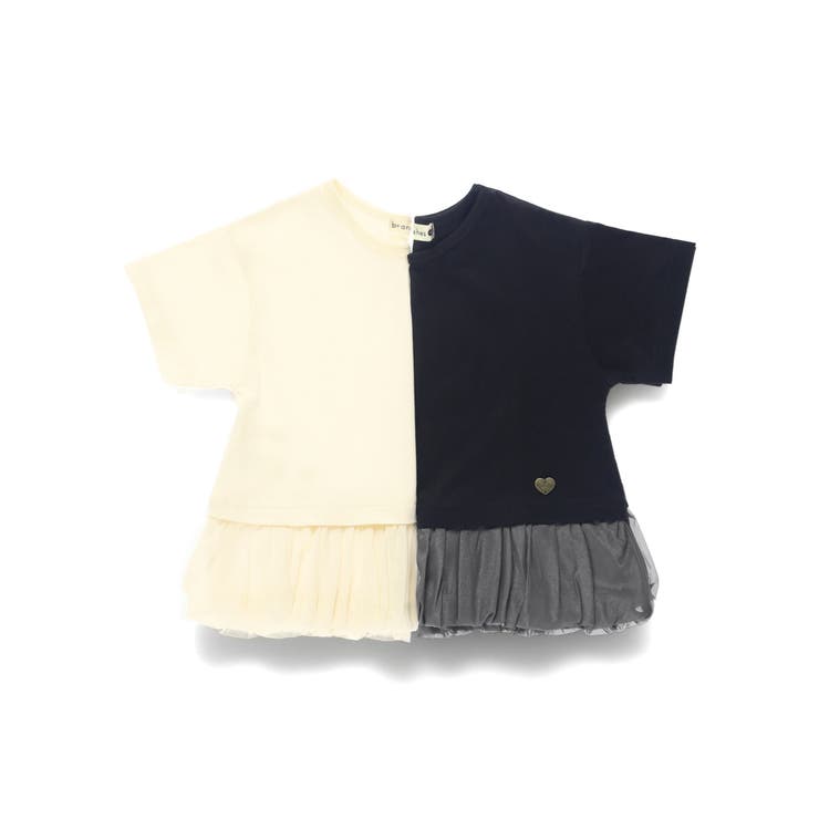 五分袖裾バルーンTシャツ | ブランシェス | 詳細画像18 