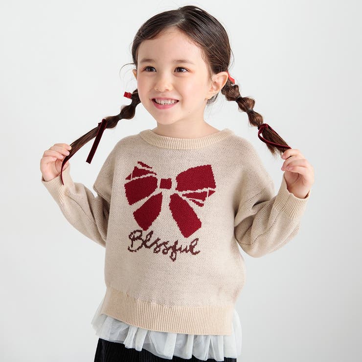 アイボリー | 【マシンウォッシャブル】アソートニット | ブランシェス