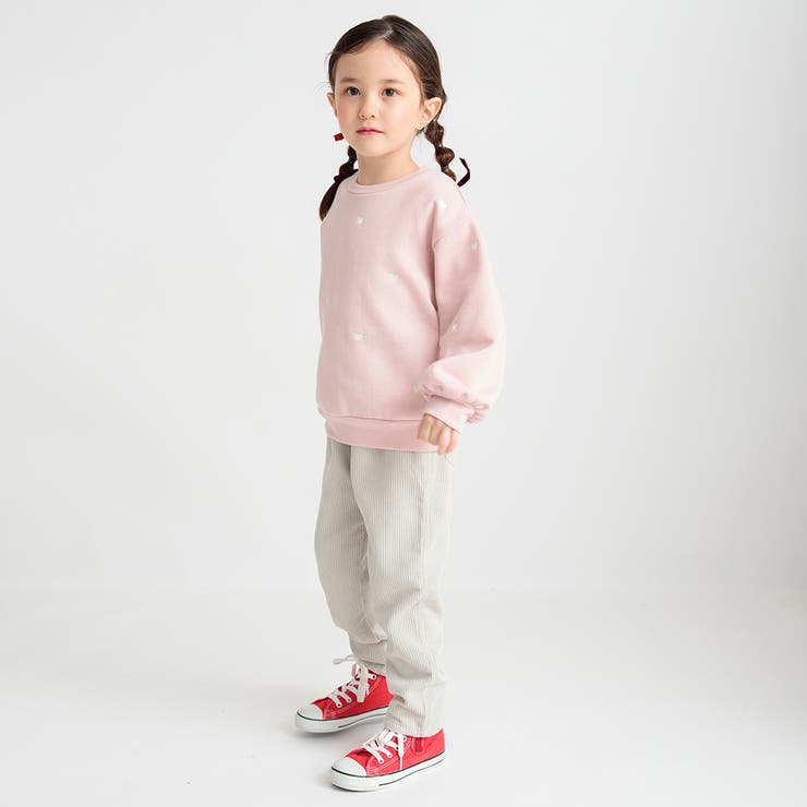 【あったか】裏起毛刺繍トレーナー | ブランシェス | 詳細画像27 