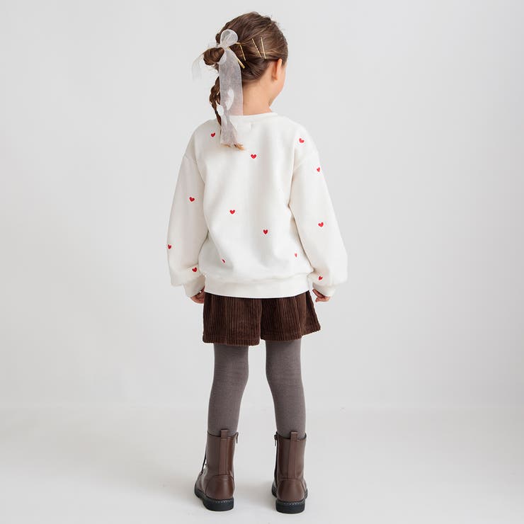 【あったか】裏起毛刺繍トレーナー | ブランシェス | 詳細画像6 