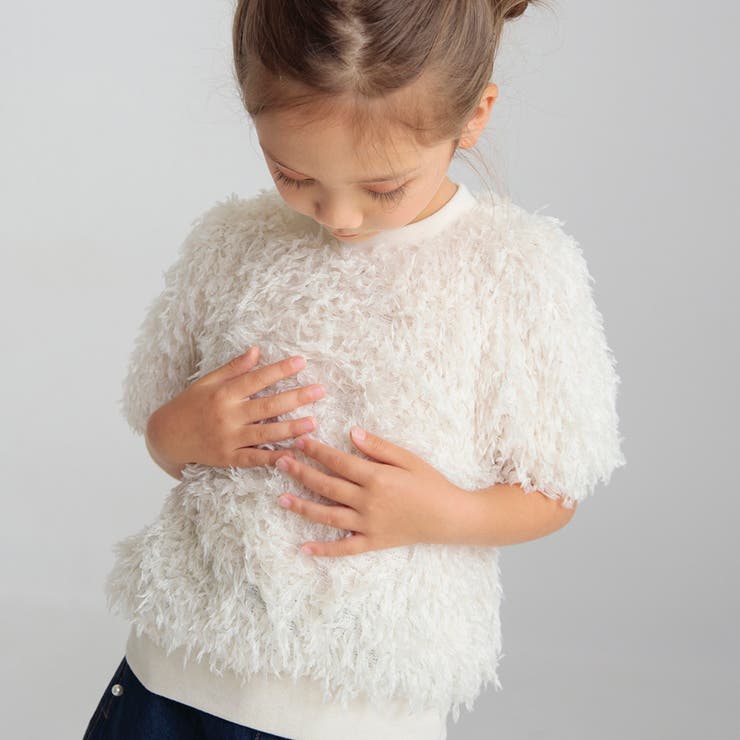 アイボリー | 【プチレディ】シャギートップス | ブランシェス