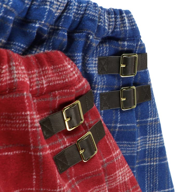 シャギーチェックスカート | ブランシェス | 詳細画像18 